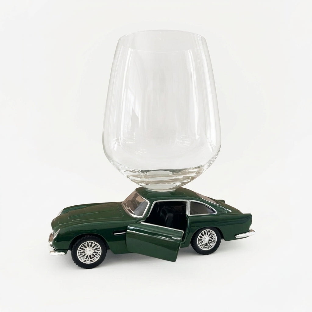 Aston Martin Wine Glass - Green