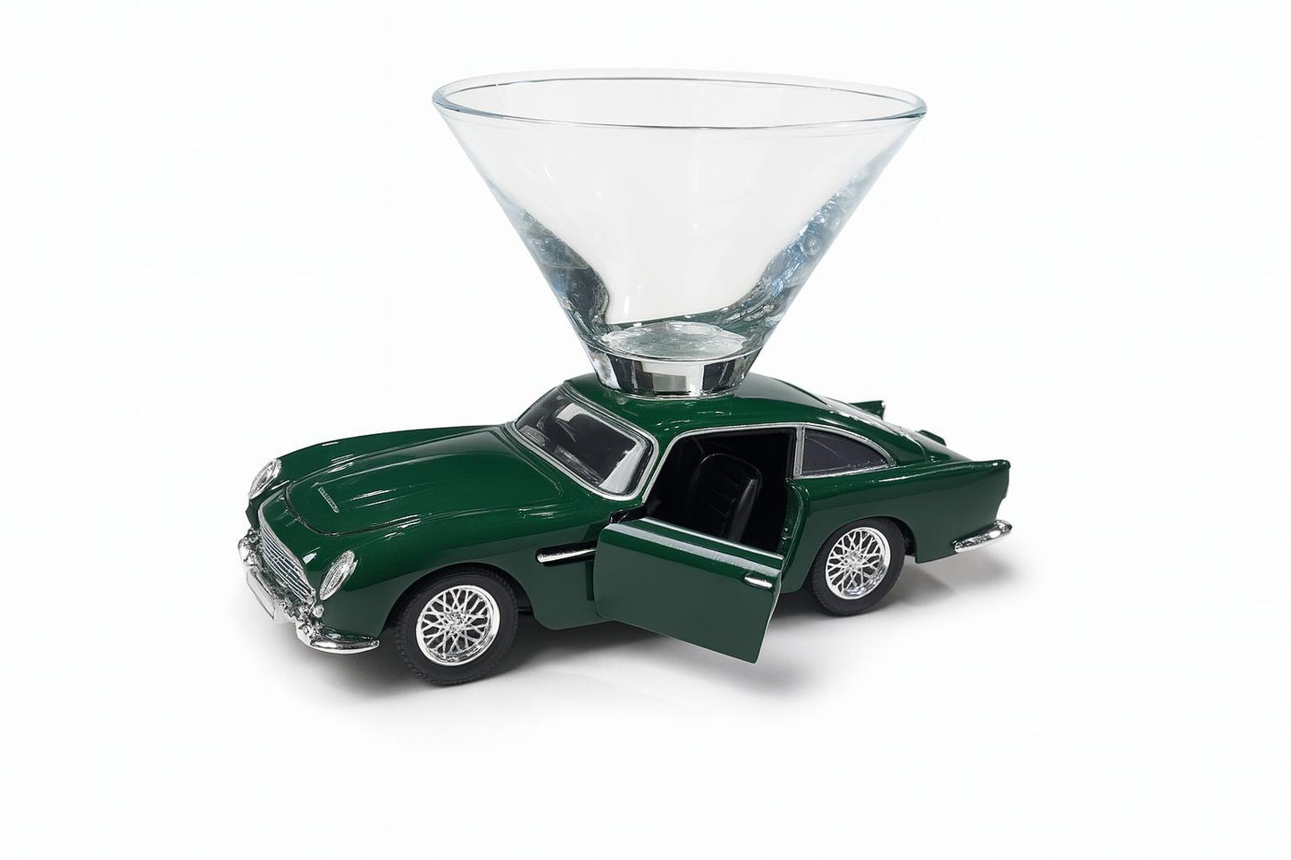 Aston Martin DB5 Martini Glass - Green