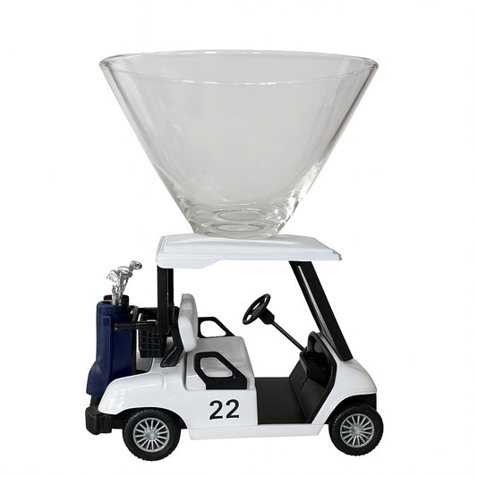 Golf Cart Martini Glass
