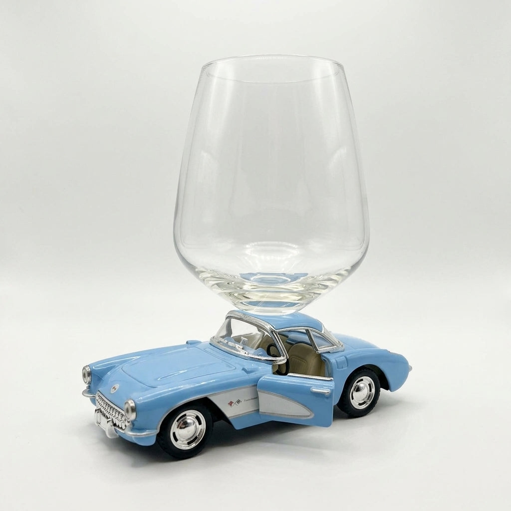 Corvette Wine Glass - Blue