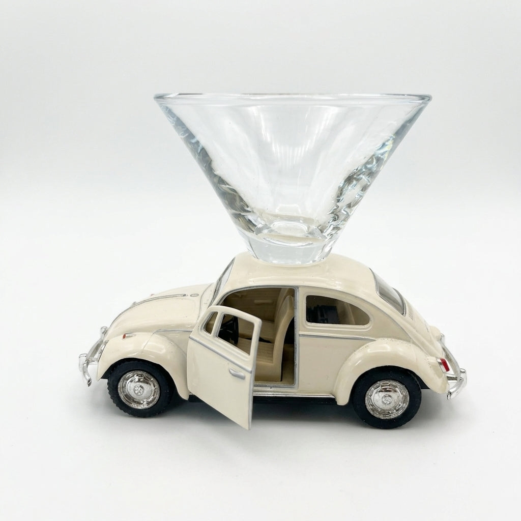 Bug Martini Glass - Limited Edition - Cream