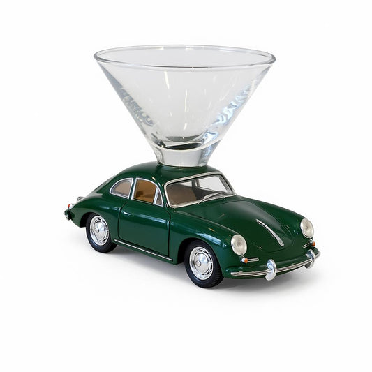 Porsche 356 B Carrera Martini Glass - Green