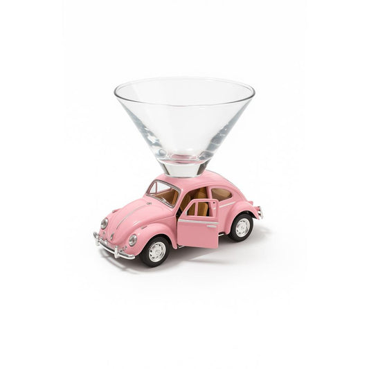 Bug Martini Glass - Pink