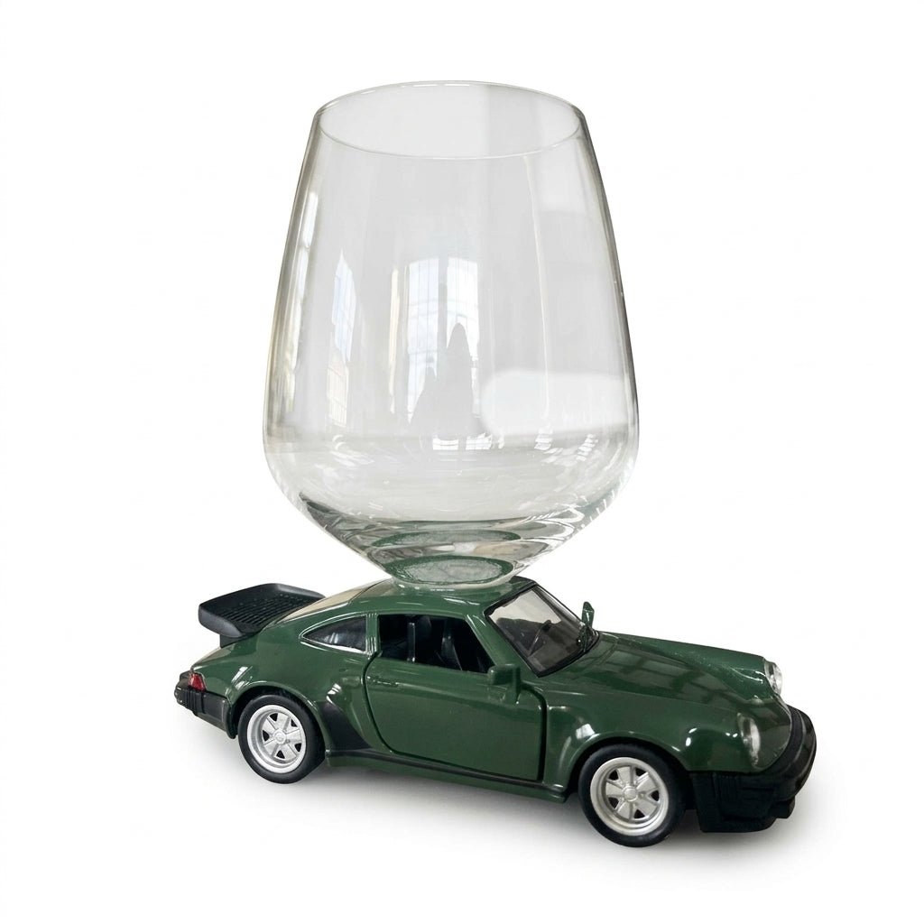 Porsche 911 Turbo Wine Glass - Limited Edition - Green