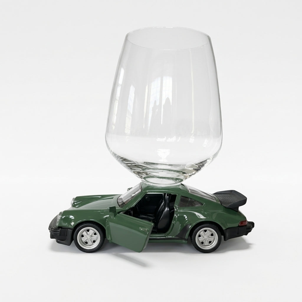 Porsche 911 Turbo Wine Glass - Limited Edition - Green