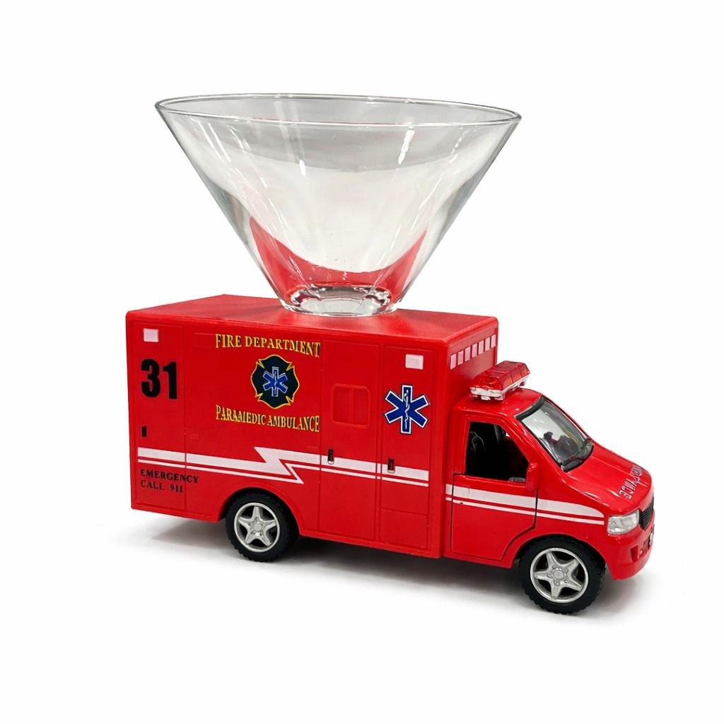 Emergency Martini Glass - Limited Edition - Red