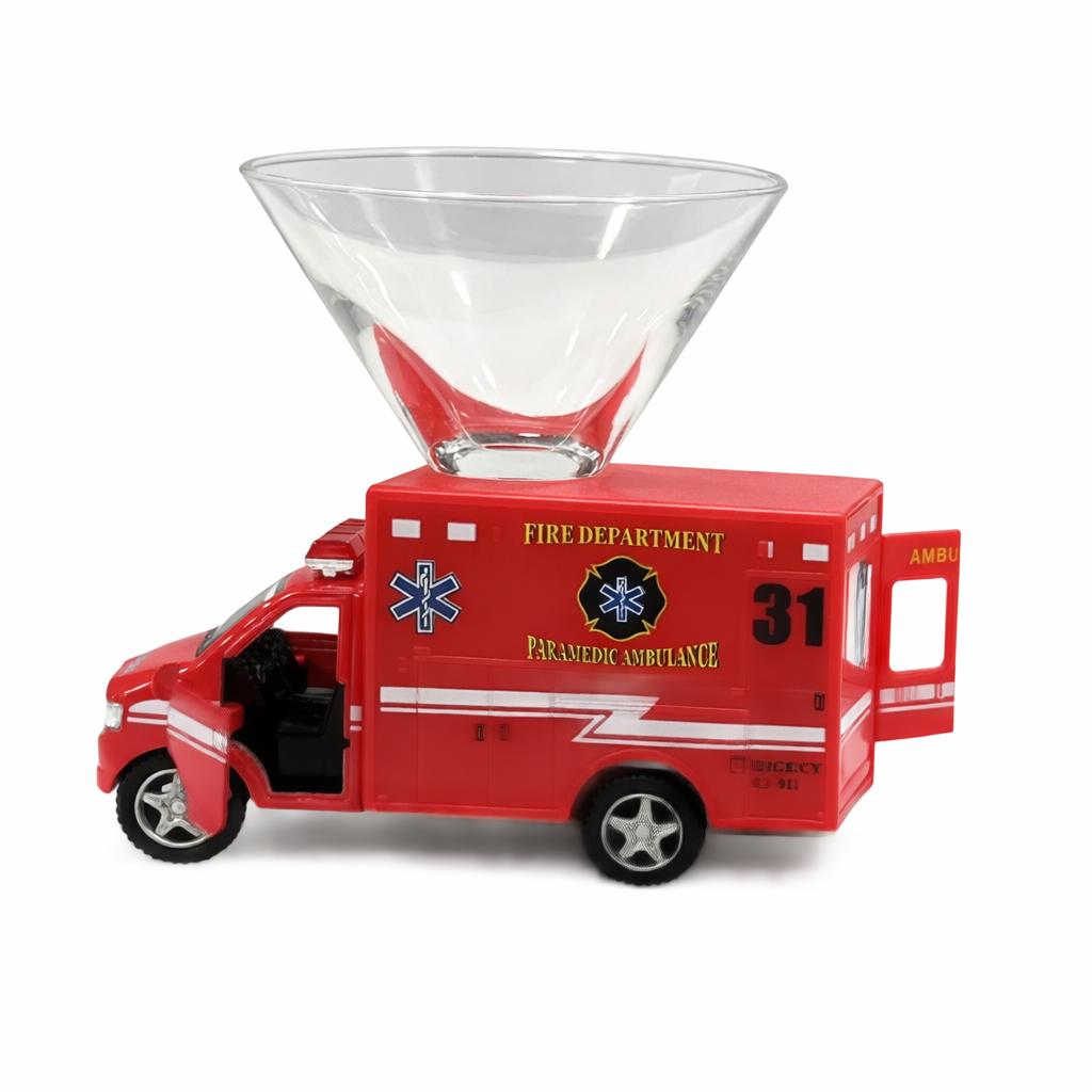 Emergency Martini Glass - Limited Edition - Red