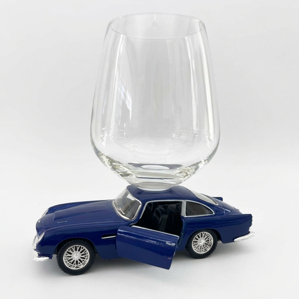 Aston Martin Wine Glass - Blue