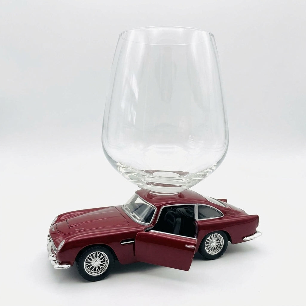 Aston Martin Wine Glass - Red