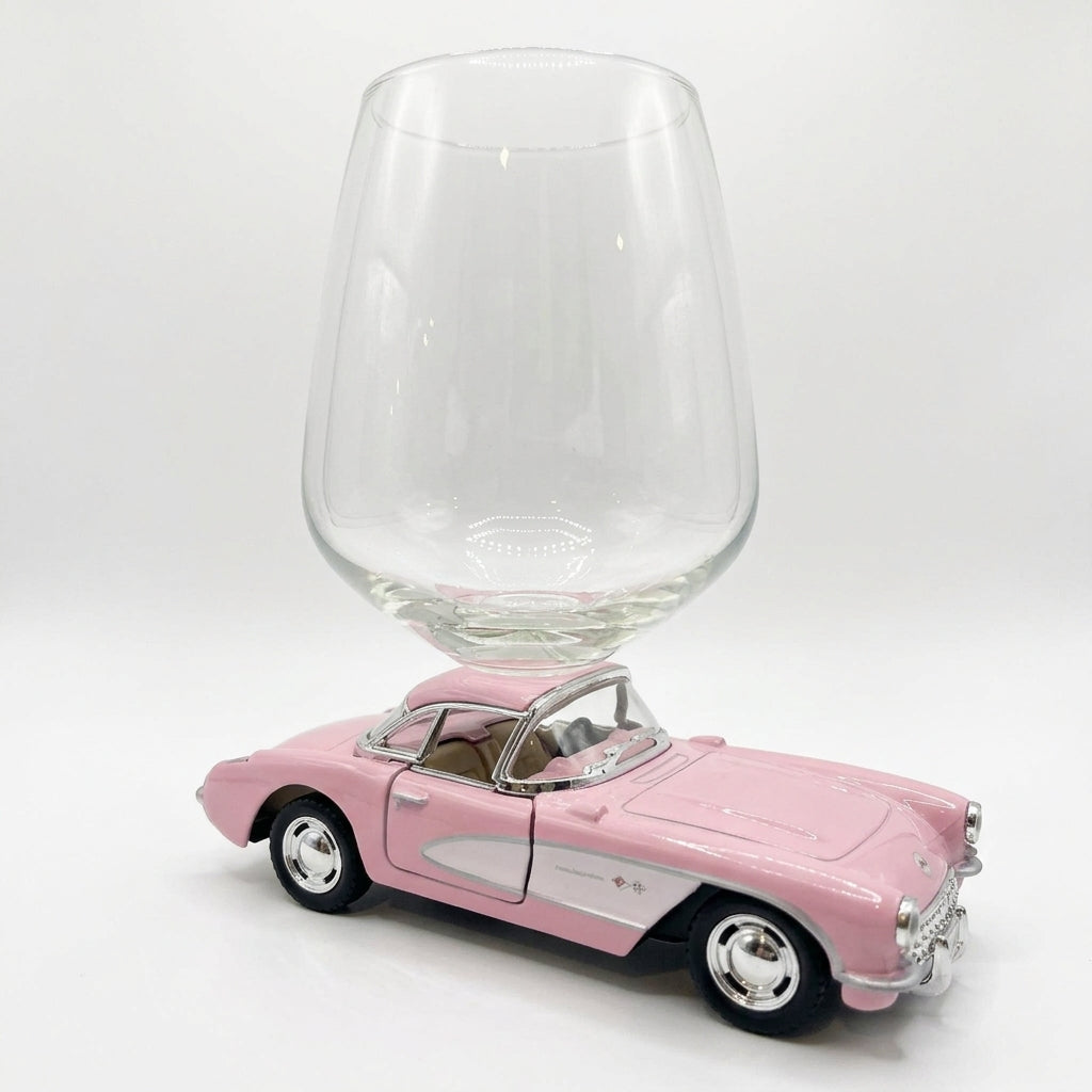 Corvette Wine Glass - Pink